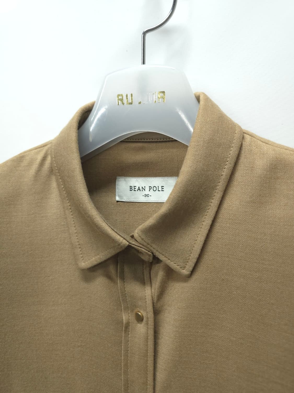 빈폴 여성용 울 혼방 롱 셔츠 자켓 (55~66) 상품이미지2