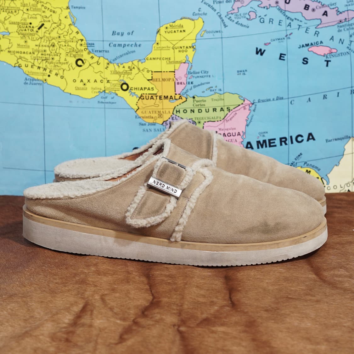 너드 마인드 Japan 시어링 뮬 샌들 상품이미지5