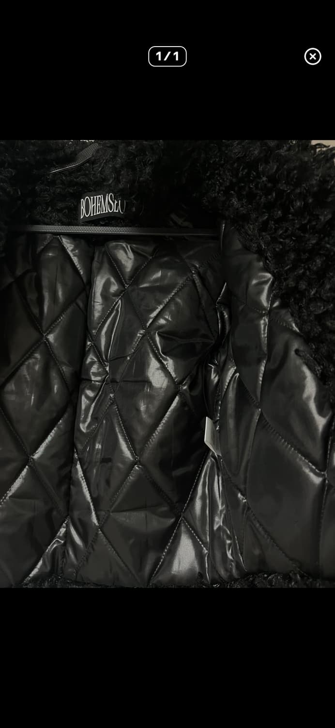 보헤미안서울 보헴서 클라우드 퍼자켓 블랙 cloud fur jacket 상품이미지5