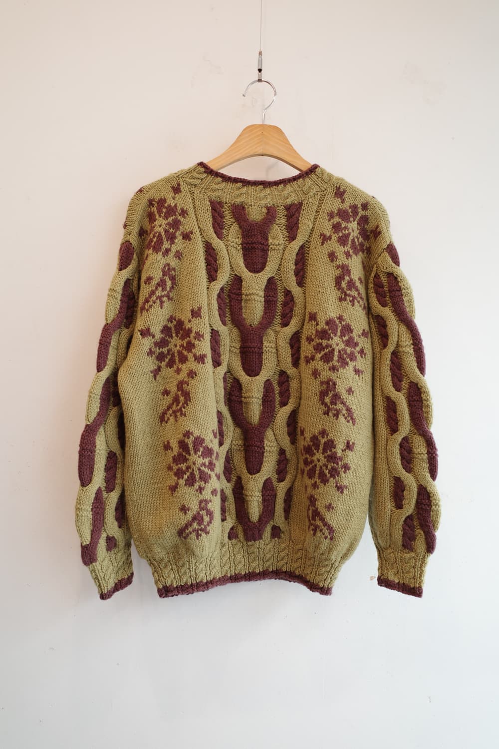 Japan brand 패턴 울니트 상품이미지6