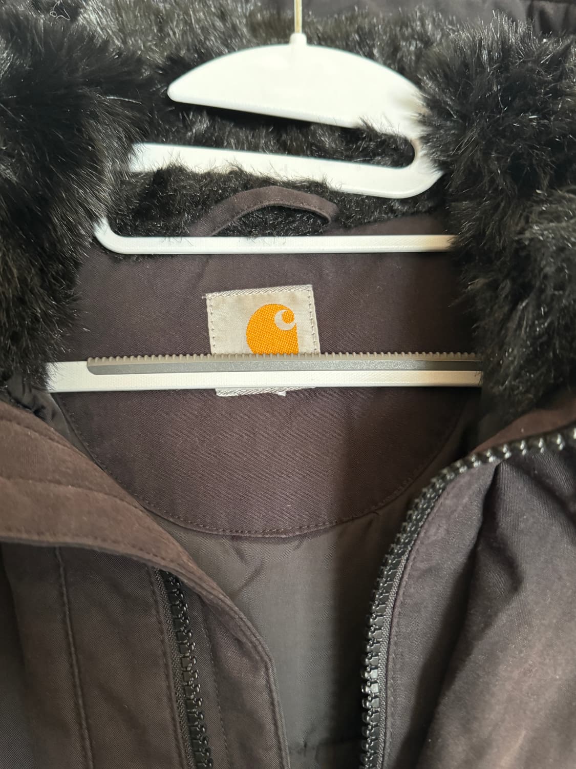 칼하트 트래퍼 파카 블랙 170/88A (M) 90~95 상품이미지3