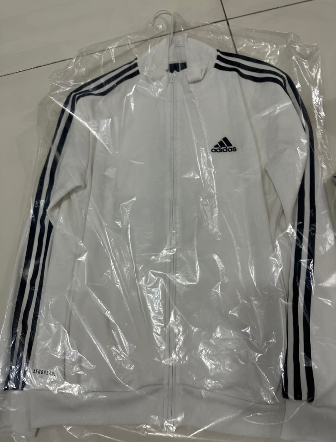 아디다스 흰색 져지 M 상품이미지1