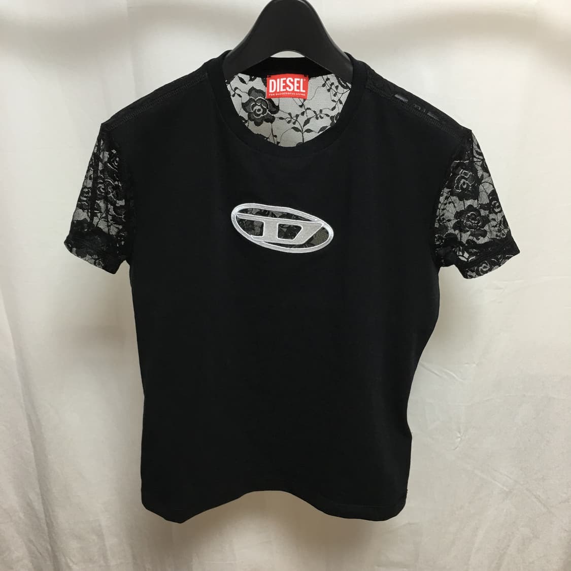 diesel lace logo t shirt 상품이미지1
