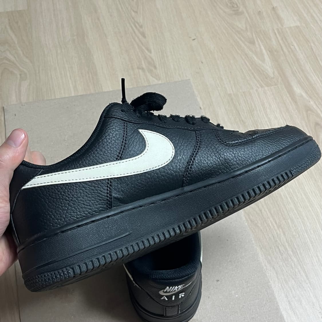 [280] 2017 나이키 에어포스1 블랙 상품이미지8