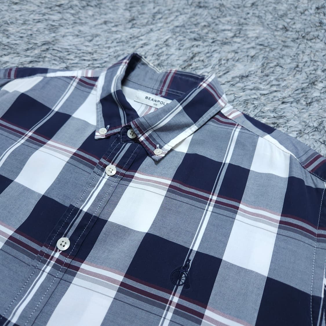 빈폴)105 남자 체크셔츠남방 / 왕눈이샵 상품이미지4