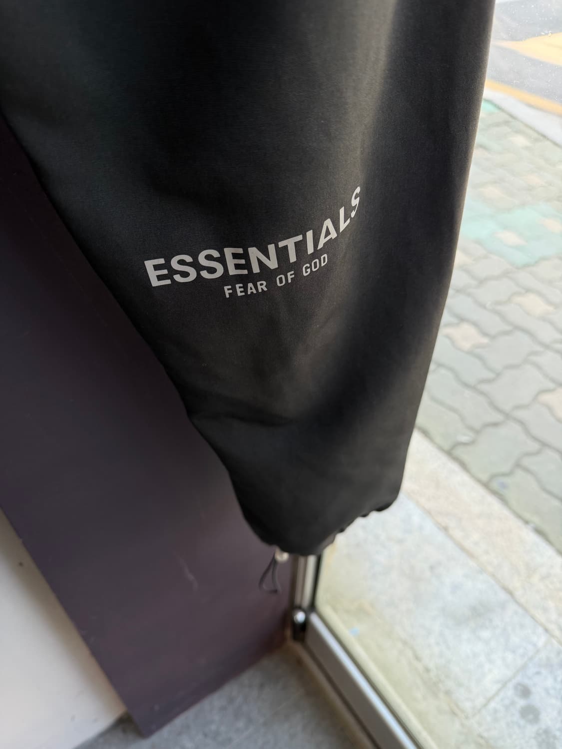 L/ 피어오브갓 에센셜 스트링 로고 팬츠 상품이미지5