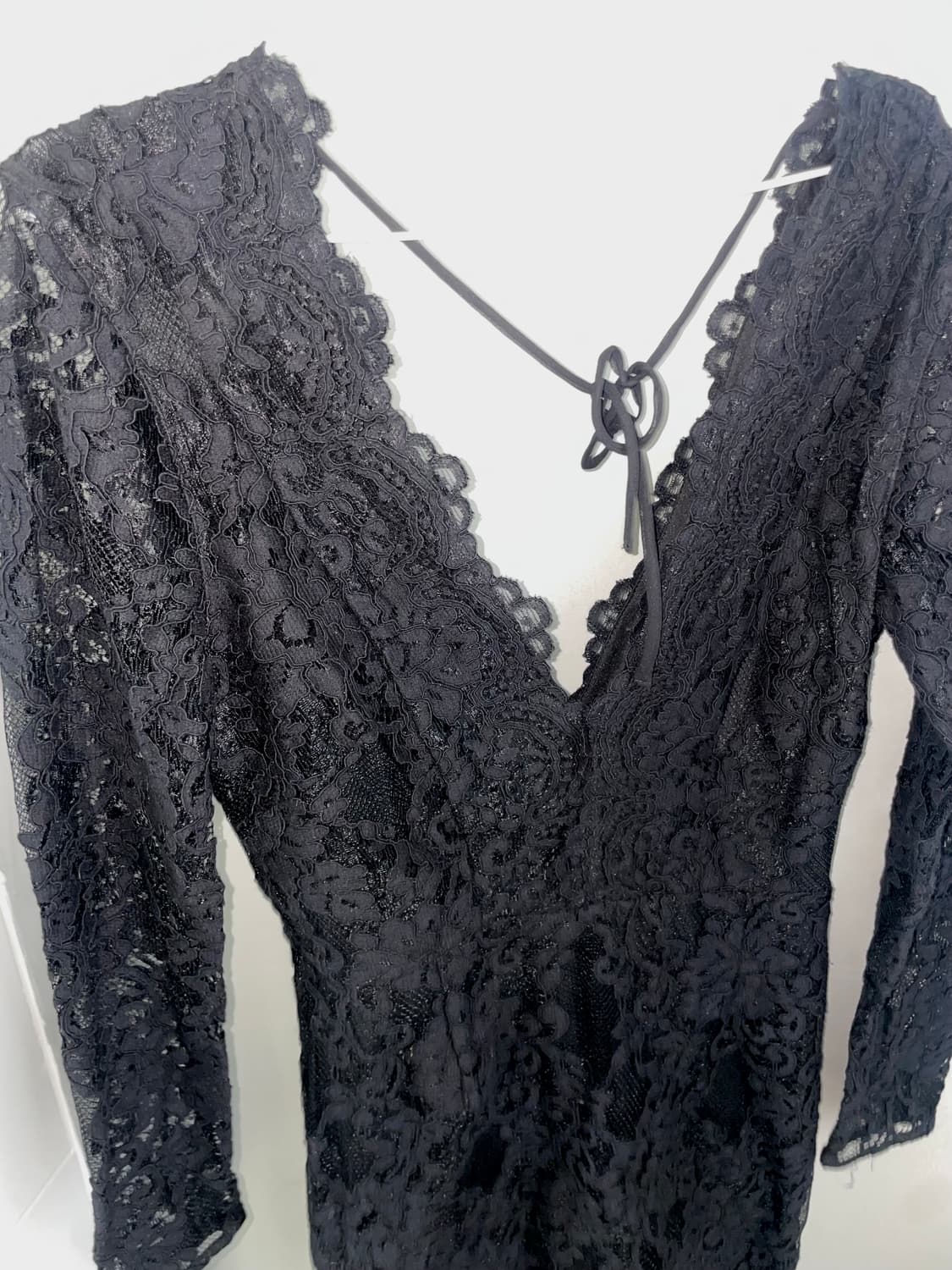 H&M 블랙 레이스 원피스 상품이미지1