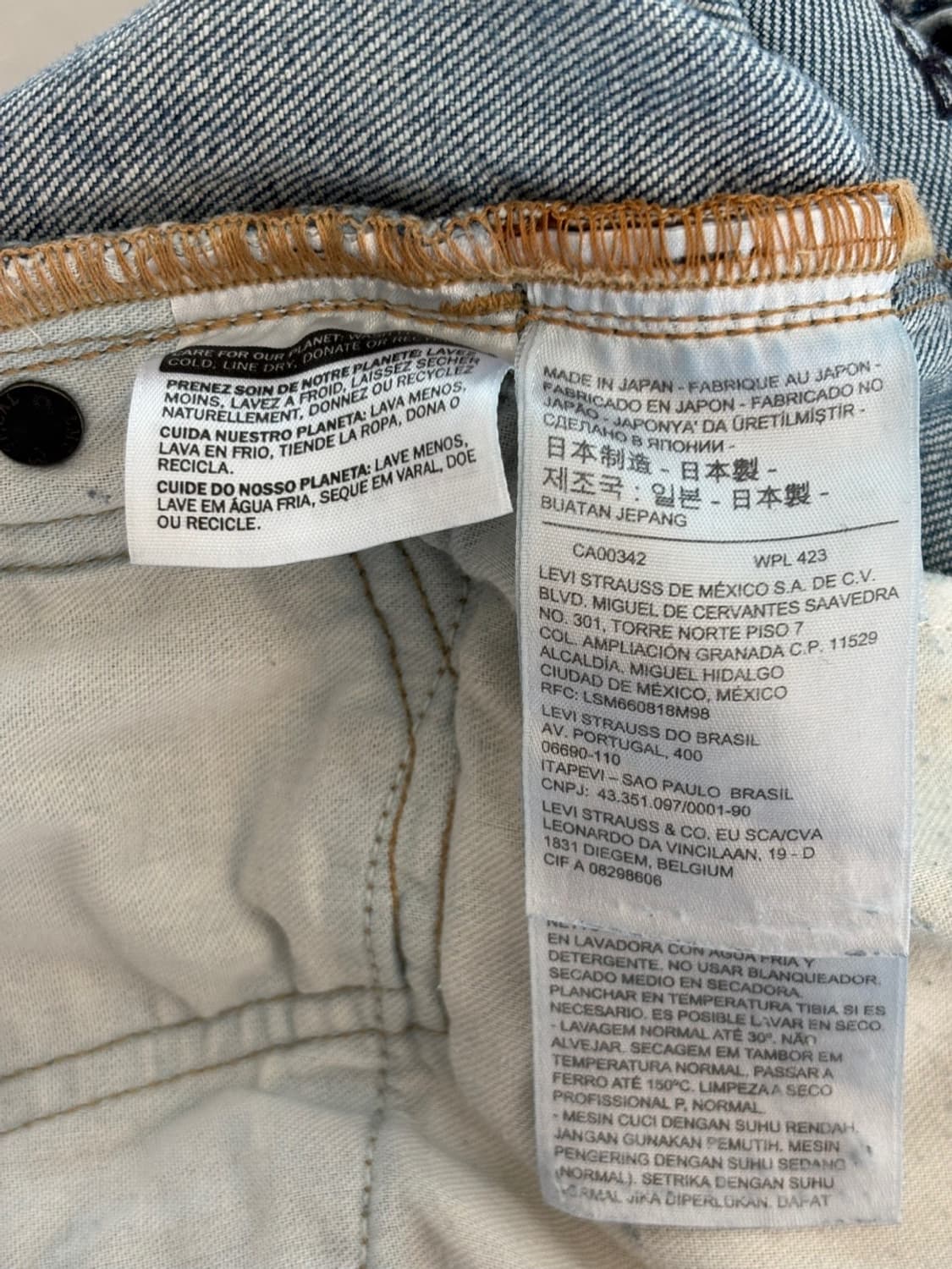 Levis Made&Crafted Denim Pants 상품이미지8