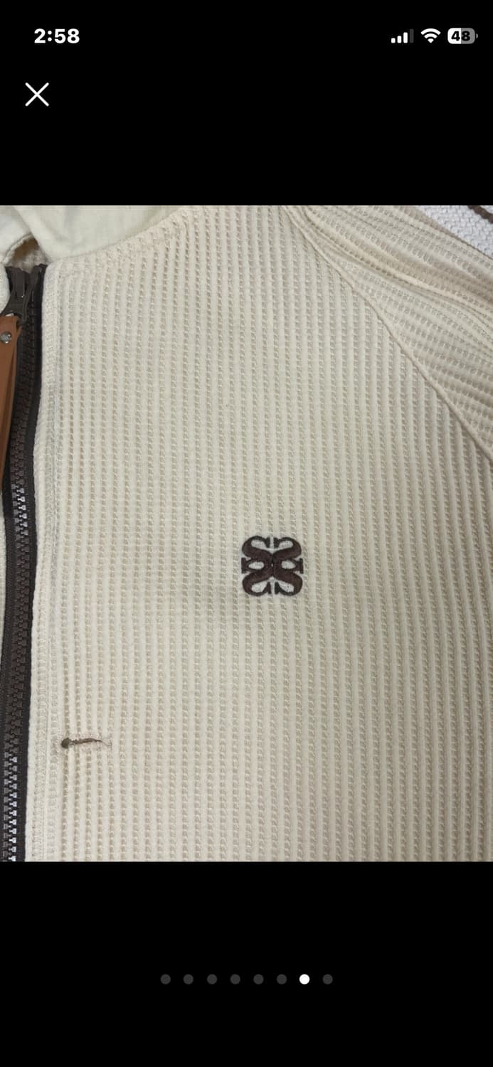 새터 satur 로턴 올 데이 트랙 집업 자켓 리조트 크림 공용 XL 상품이미지7