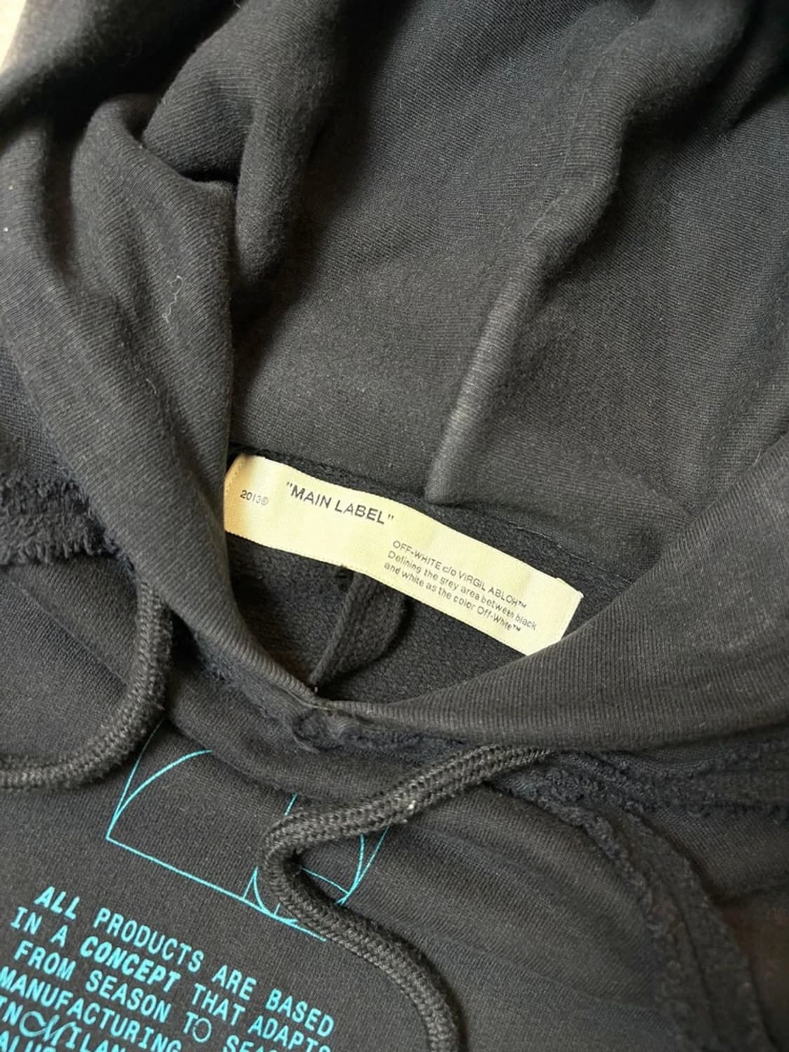 오프화이트 20ss 드리핑 애로우 오버 후드티 PN6556 상품이미지7