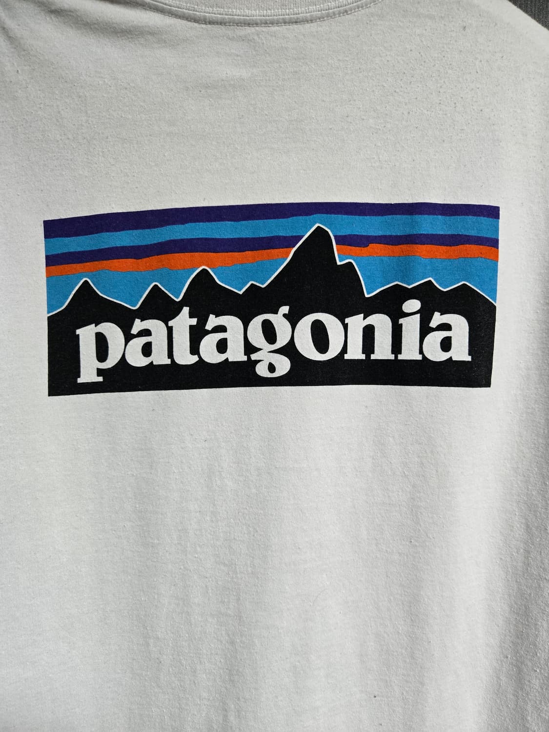 파타고니아 반팔티 화이트 L사이즈 상품이미지4