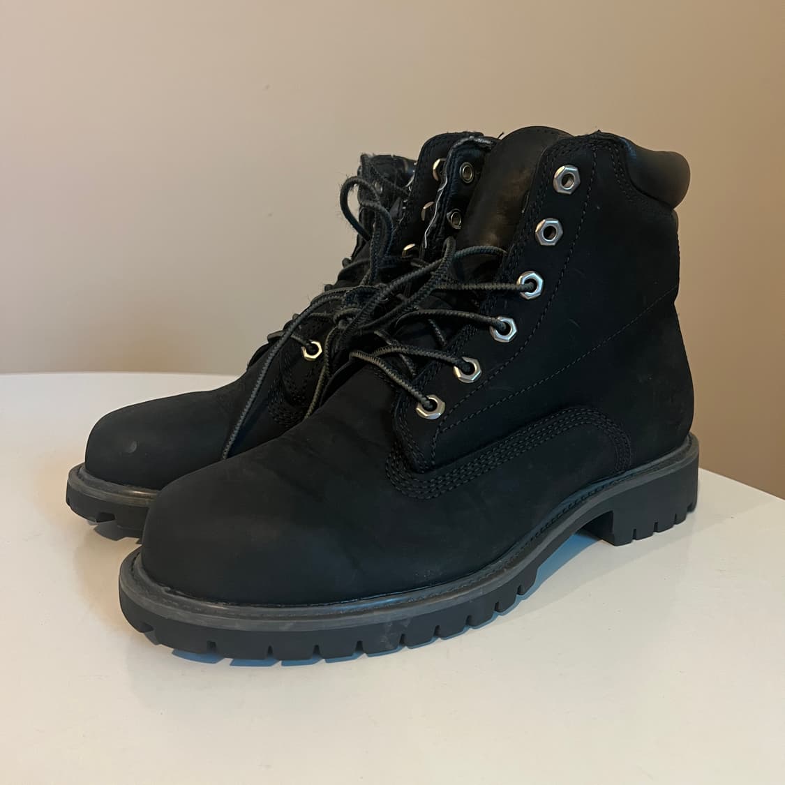 팀버랜드 6인치 알번 워터프루프 부츠 블랙 상품이미지1