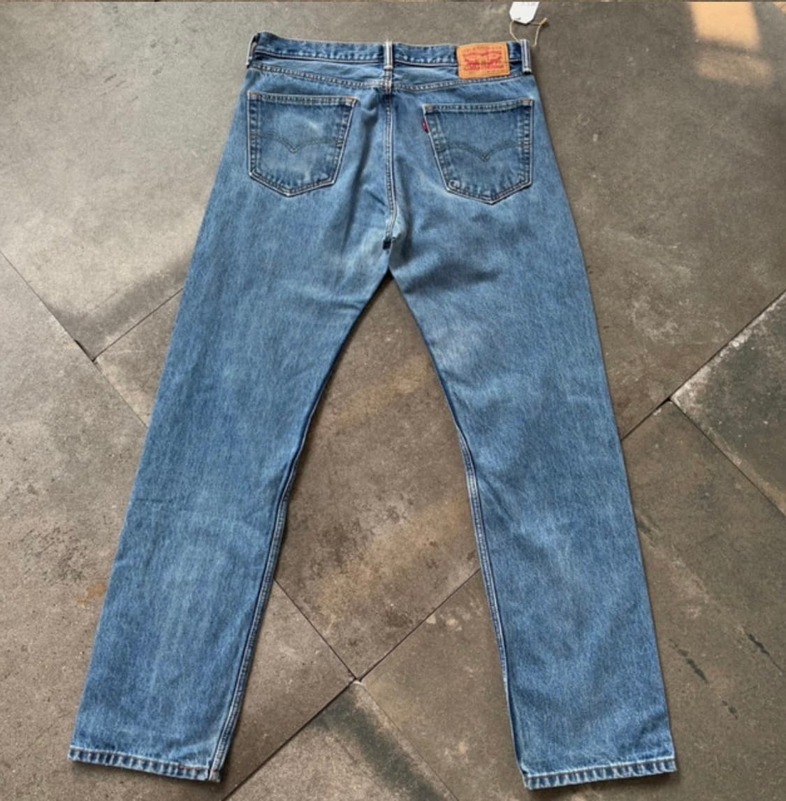 리바이스 505 중청 데님 청바지 34 34 레귤러 스트레이트 상품이미지5