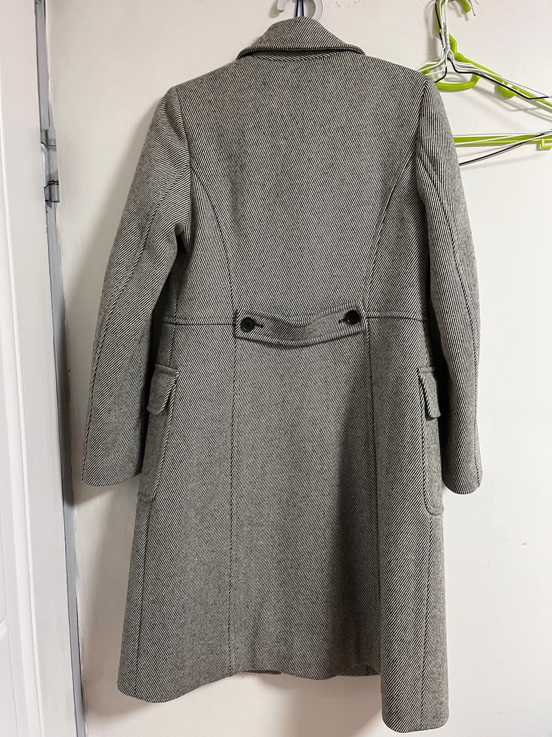 띠어리 울 헤링본 코트 상품이미지2