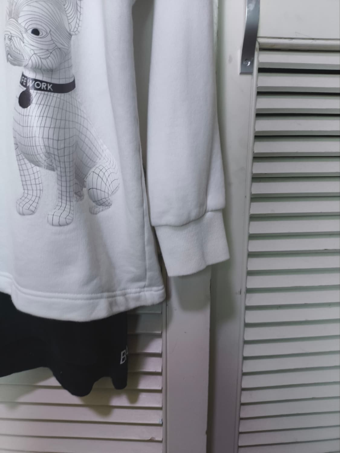 오버핏F 라이프워크 지퍼포인트 레이어드 후드 상품이미지3