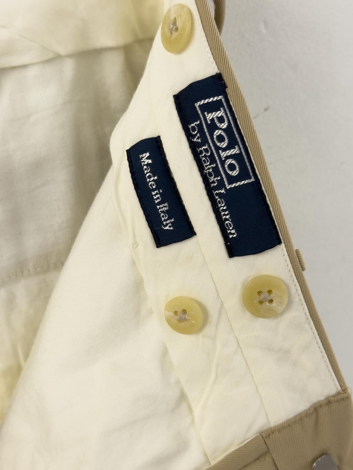 폴로 랄프로렌 슬랙스 made in Italy 상품이미지5