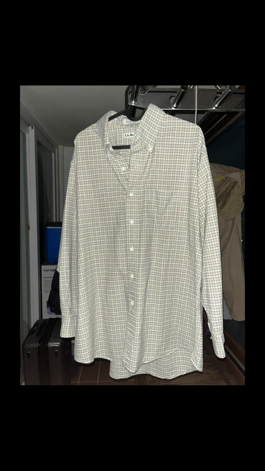 엘엘빈 체크셔츠 상품이미지1