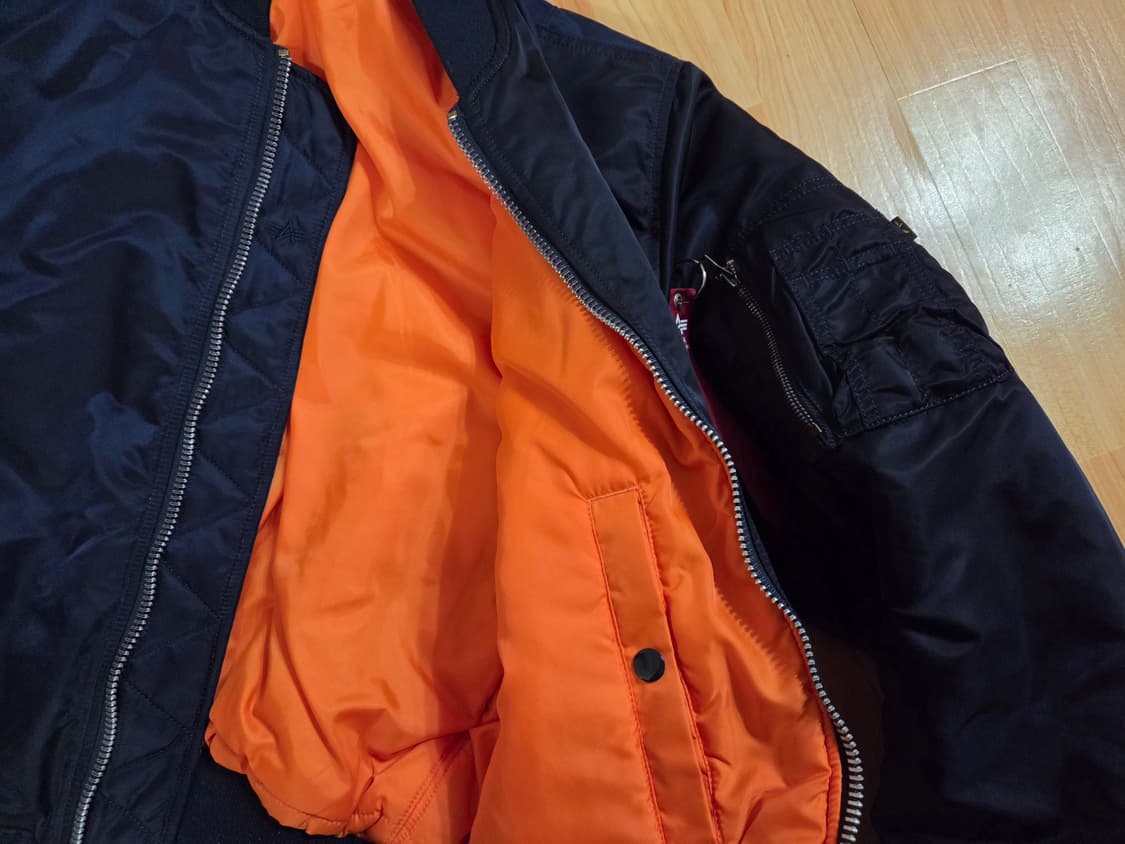 알파인더스트리 ma-1 레귤러핏 상품이미지2