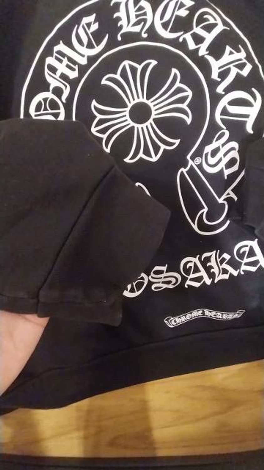 크롬하츠 홀스슈 오사카 후드티 L 상품이미지7