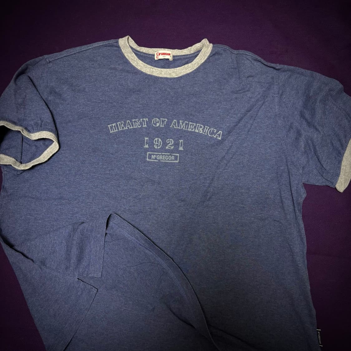  [00s McGREGOR] Ringer Tee - HEART OF AM 상품이미지3