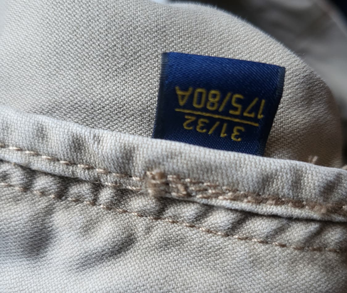 폴로 랄프로렌 남성 베이지 면바지 31/32 상품이미지6