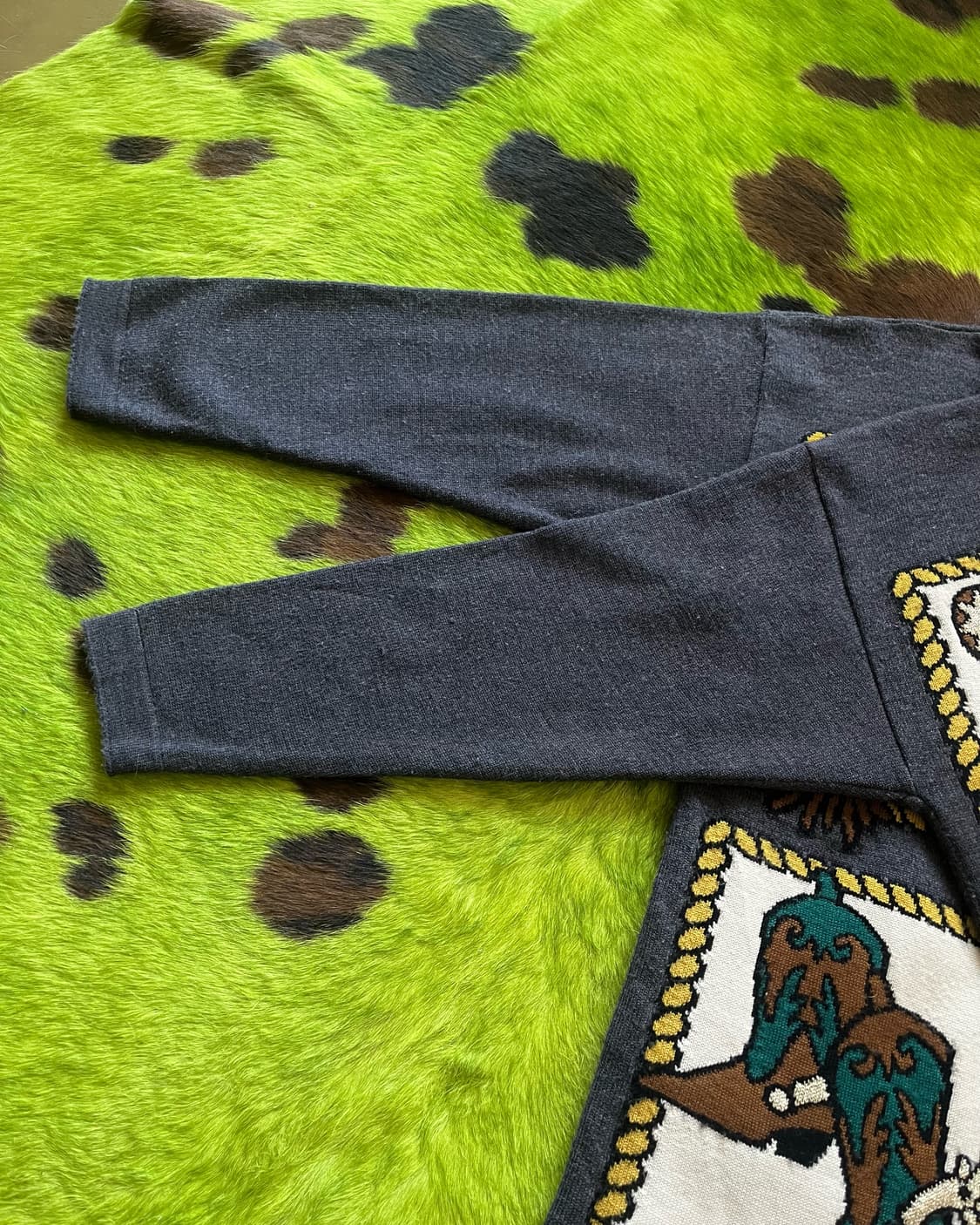 1980-90s ESCADA Antic High Neck Sweater 상품이미지8