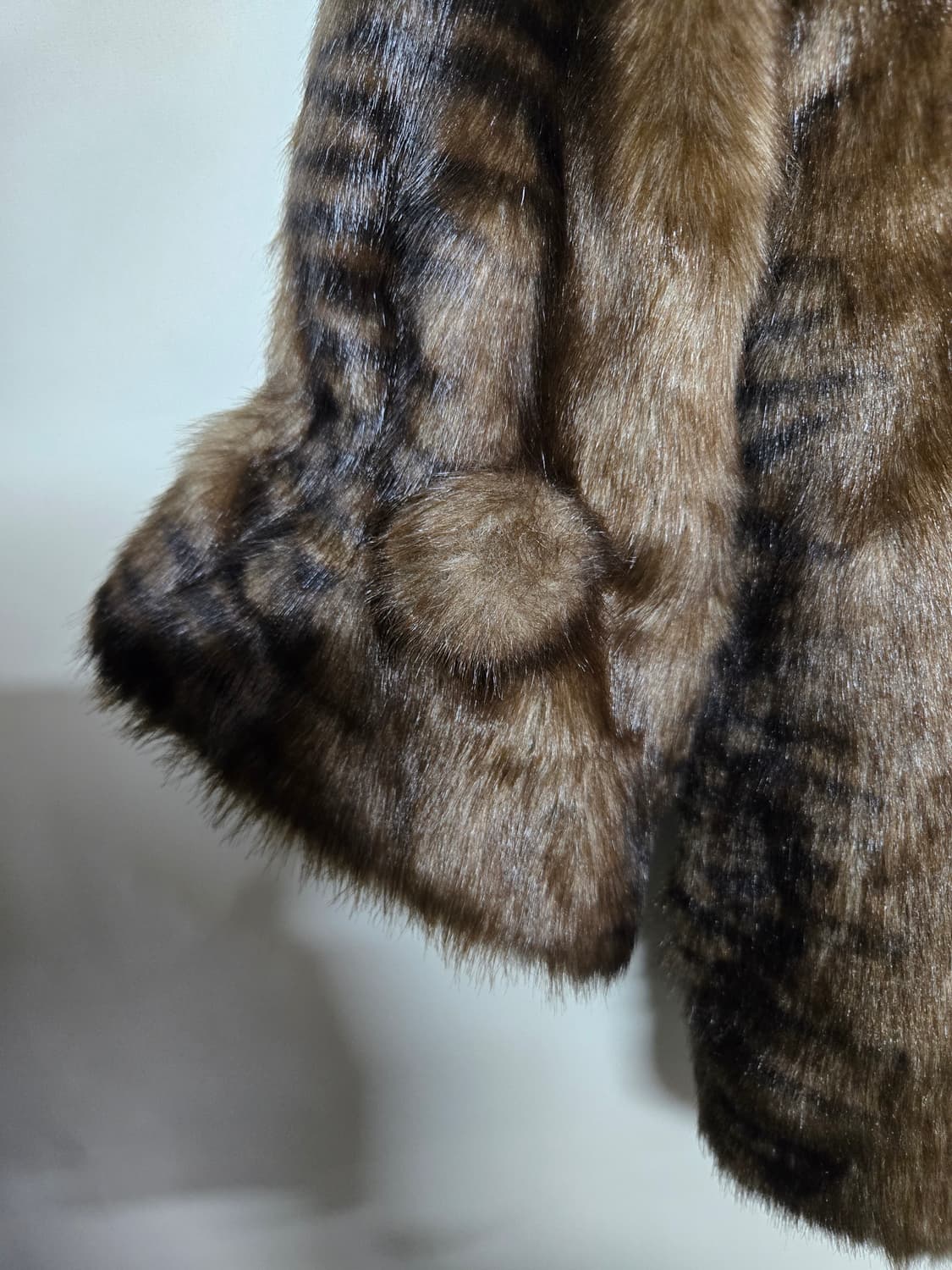 J D American  Black Jacket 밍크  코트 브라운 L 상품이미지5