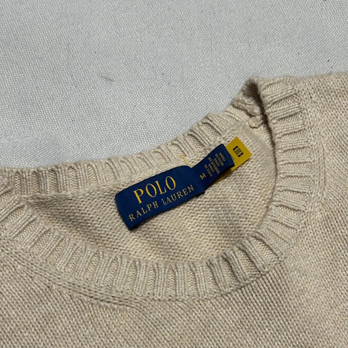 M 폴로랄프로렌 베이지 니트 상품이미지4