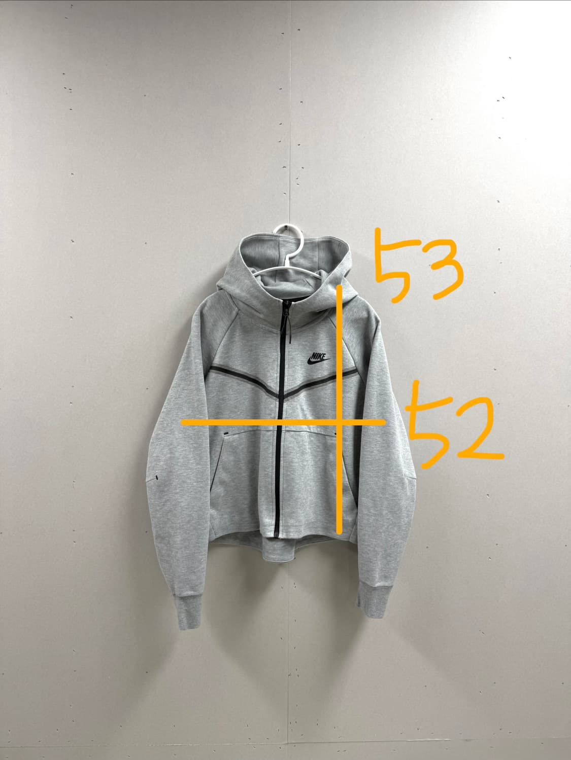 여성 M / 나이키 테크플리스 크롭 후드집업 상품이미지2