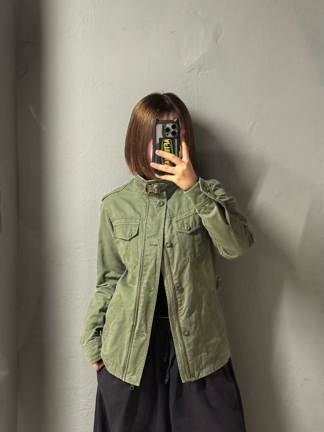 buckle detail button point jacket 상품이미지1