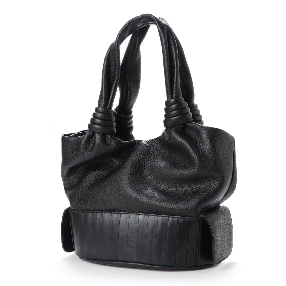 바클리 클럽 소가죽 토트백 재파니즈 브랜드 꼼데 이세이미야케 스타일 상품이미지2