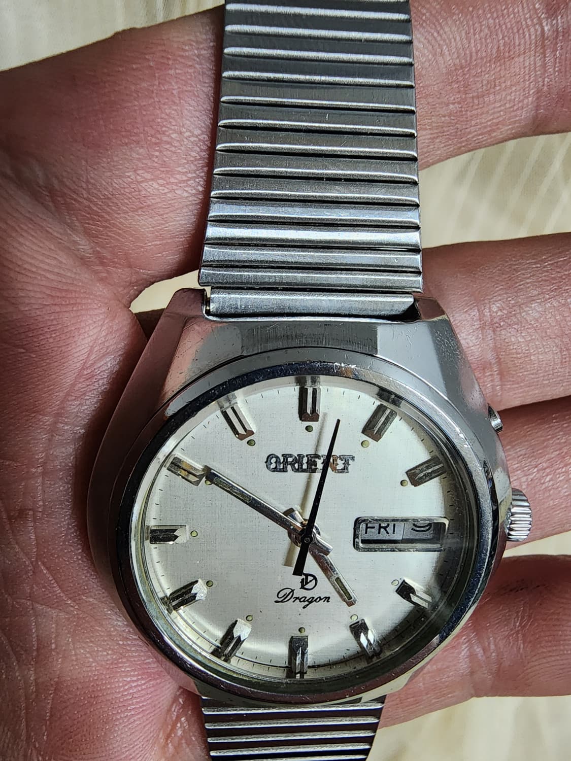 빈티지 오리엔트 드래곤 기계식 수동 시계 상품이미지8