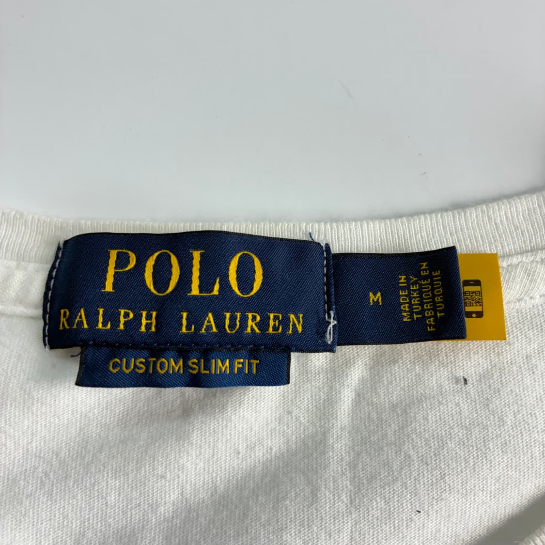 Polo  폴로 랄프로렌 신형 QR 빅베어 화이트 반팔 티셔츠  상품이미지3