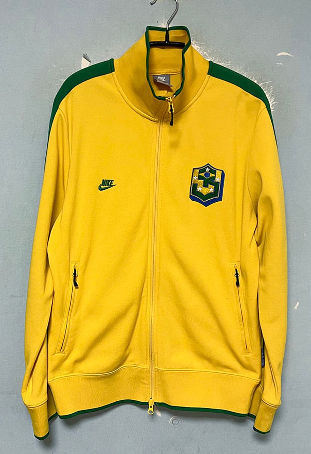 NIkE 나이키 남자 브라질 트랙탑 축구 춘추 캐주얼 95-100 상품이미지1