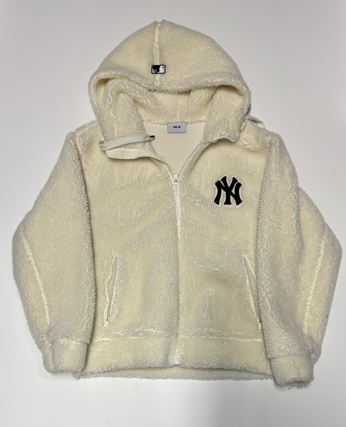 MLB 엠엘비 21년도 쉐르파 후리스 점퍼 M 상품이미지1