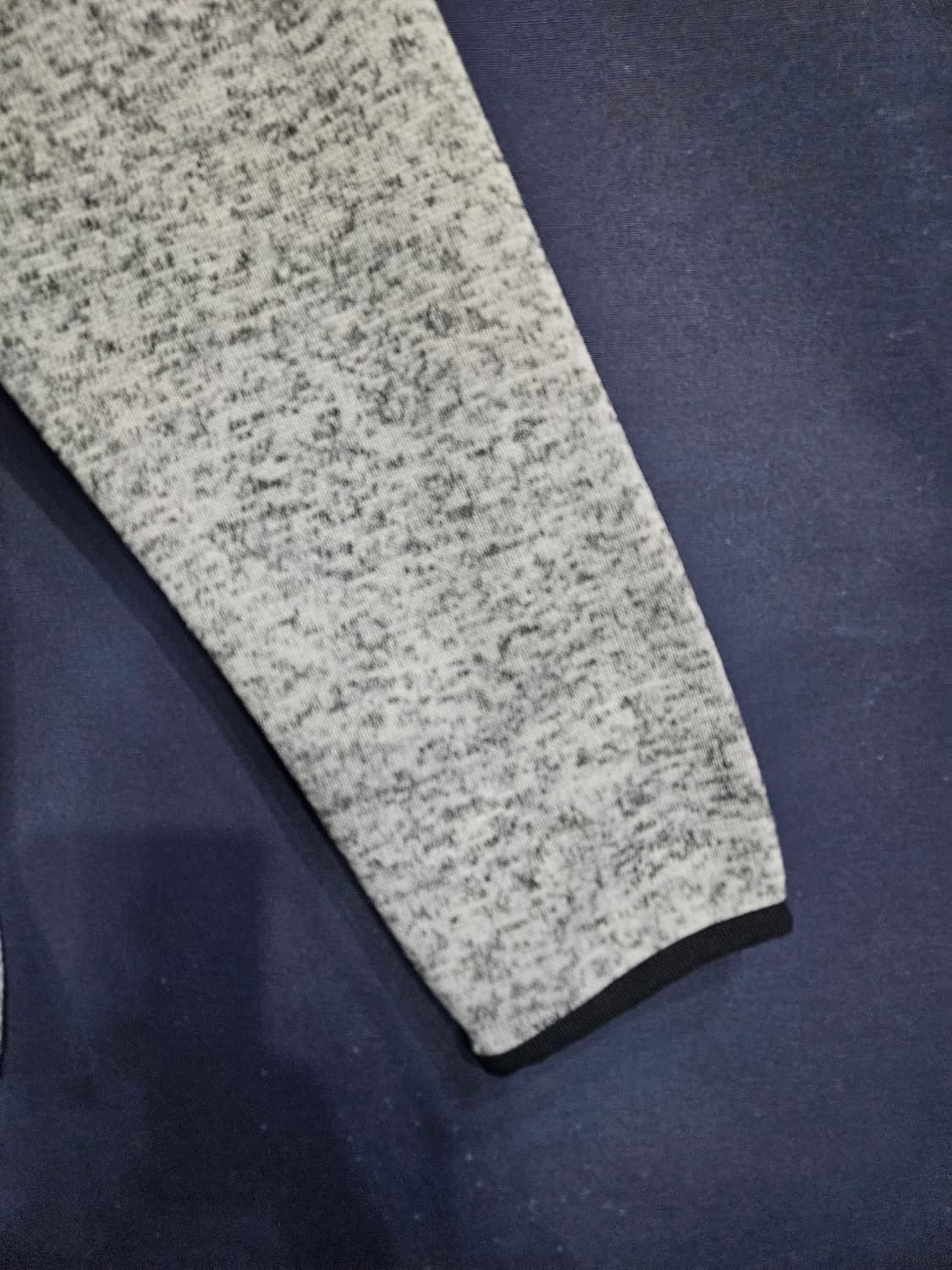 콜롬비아 멜란지 그레이 남성 95 기모 포켓 긴팔티  상품이미지5