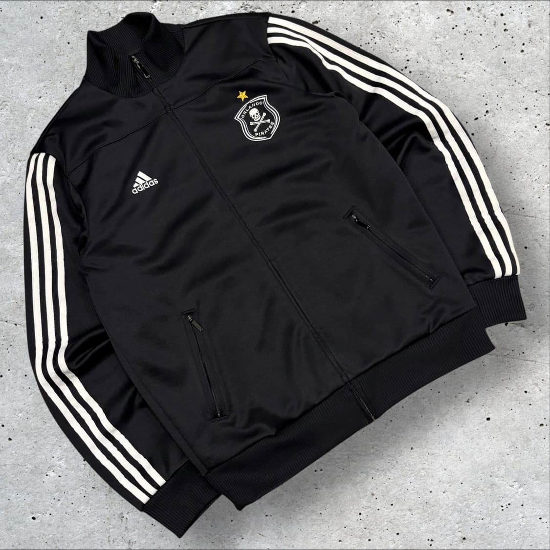 [100] 07s 아디다스 올랜도 파이러츠 트랙탑 져지 블랙 C779 상품이미지1