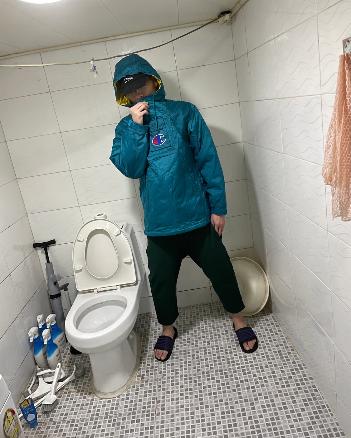 슈프림 x 챔피온 풀오버파카 상품이미지10