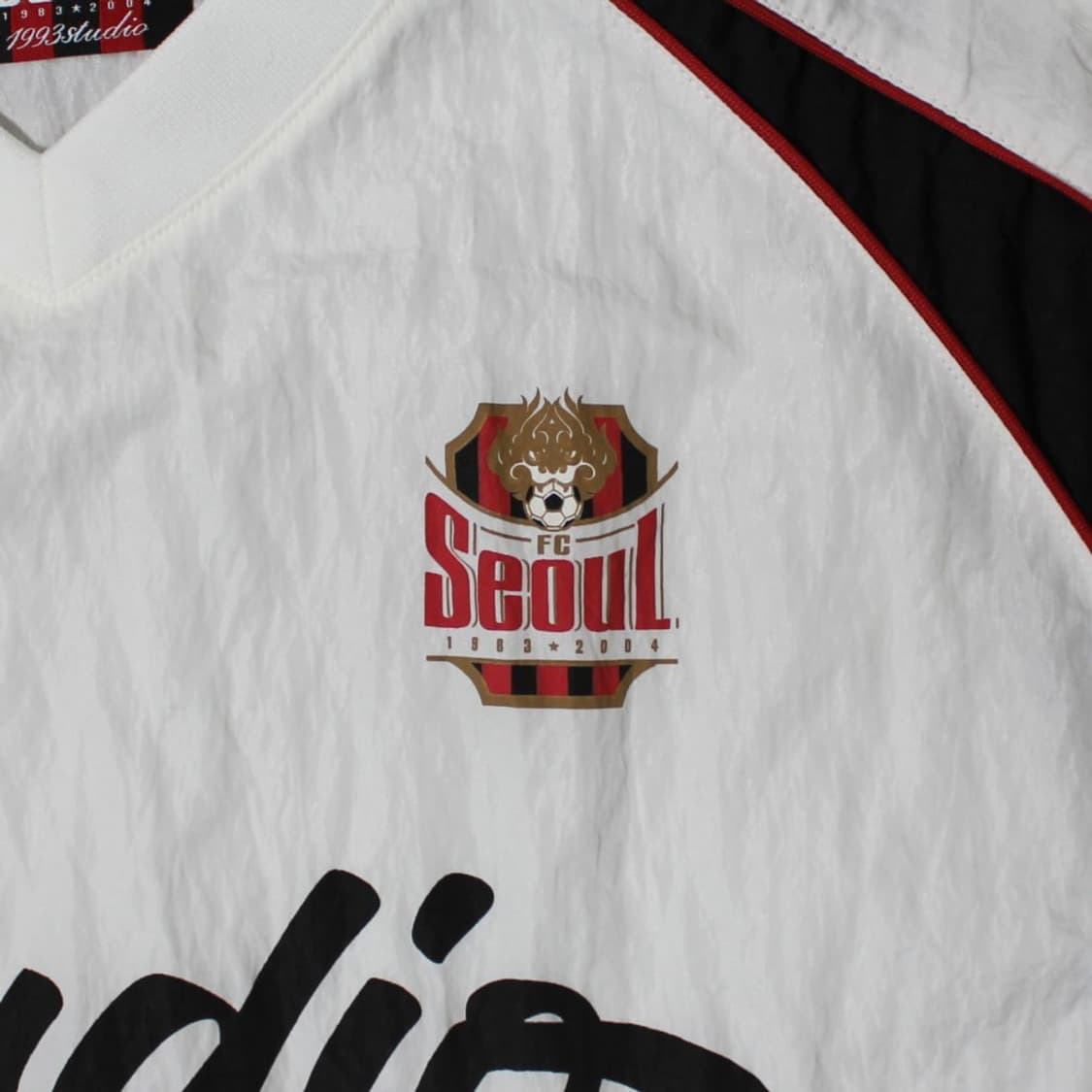 1993STUDIO FC서울 나일론 풋볼 져지 화이트 상품이미지6