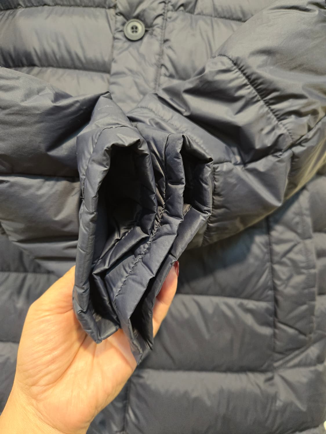 빈폴 남성 구스 경량패딩 롱패딩 100 상품이미지4