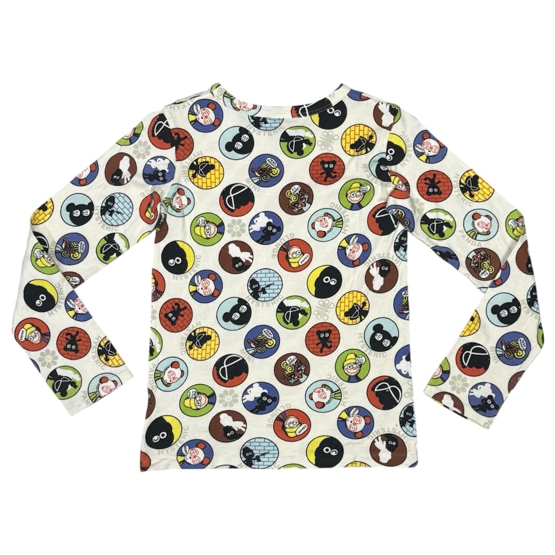 히스테릭 글래머 아카이브 귀여운 패턴 롱슬리브 티셔츠 상품이미지3
