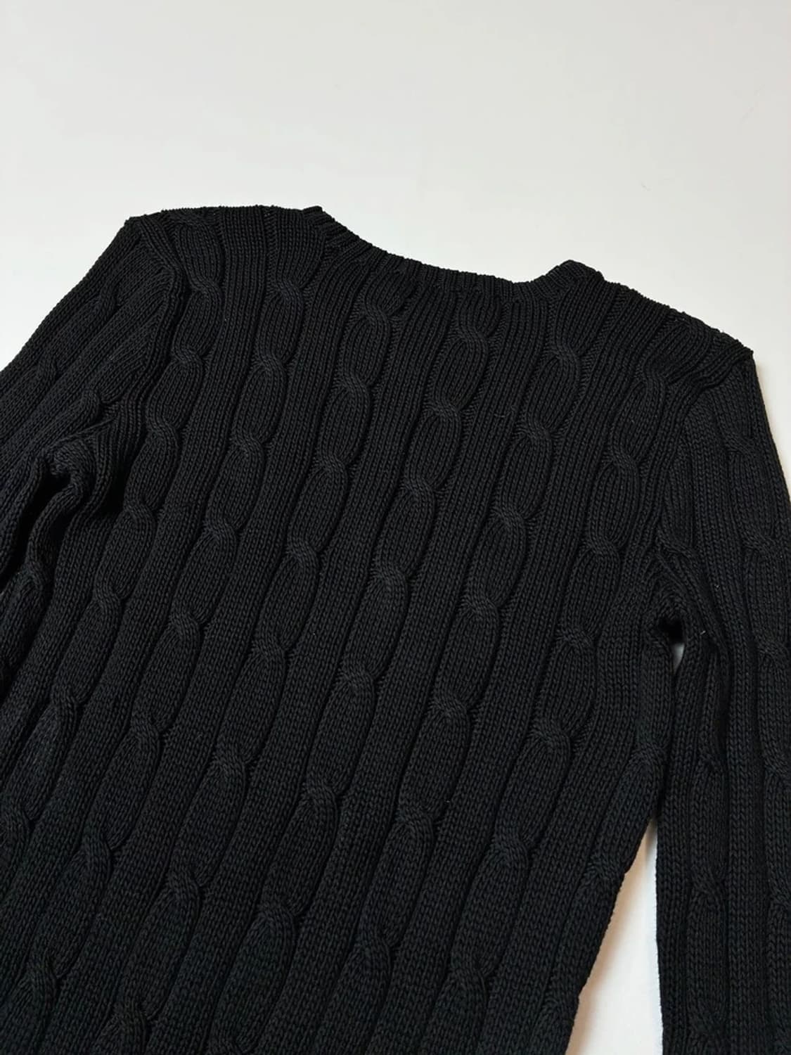 폴로 랄프로렌 피마코튼 신형 꽈배기 코튼 니트 PN8625 상품이미지5