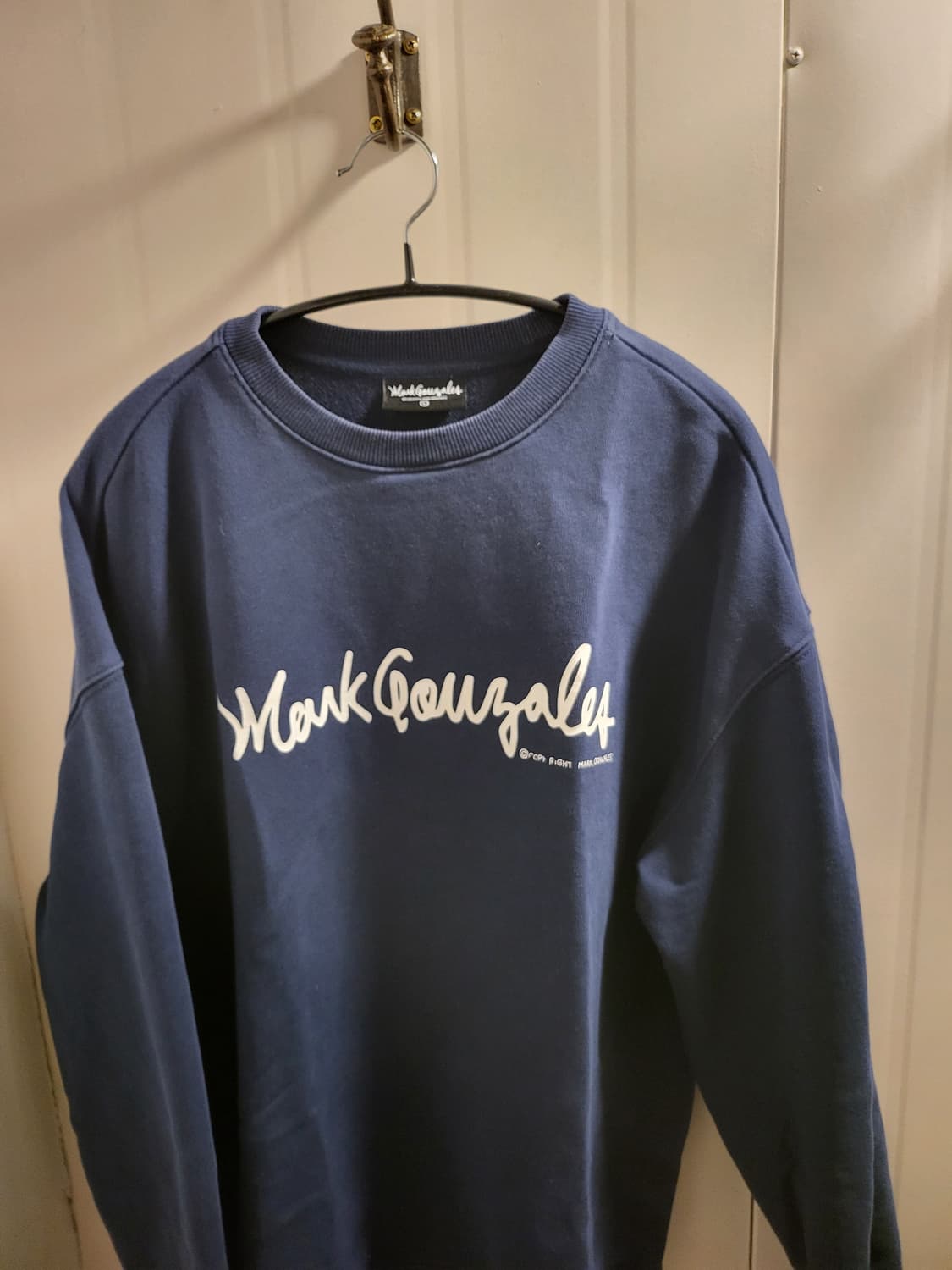[L]마크 곤잘레스 네이비 맨투맨 상품이미지2