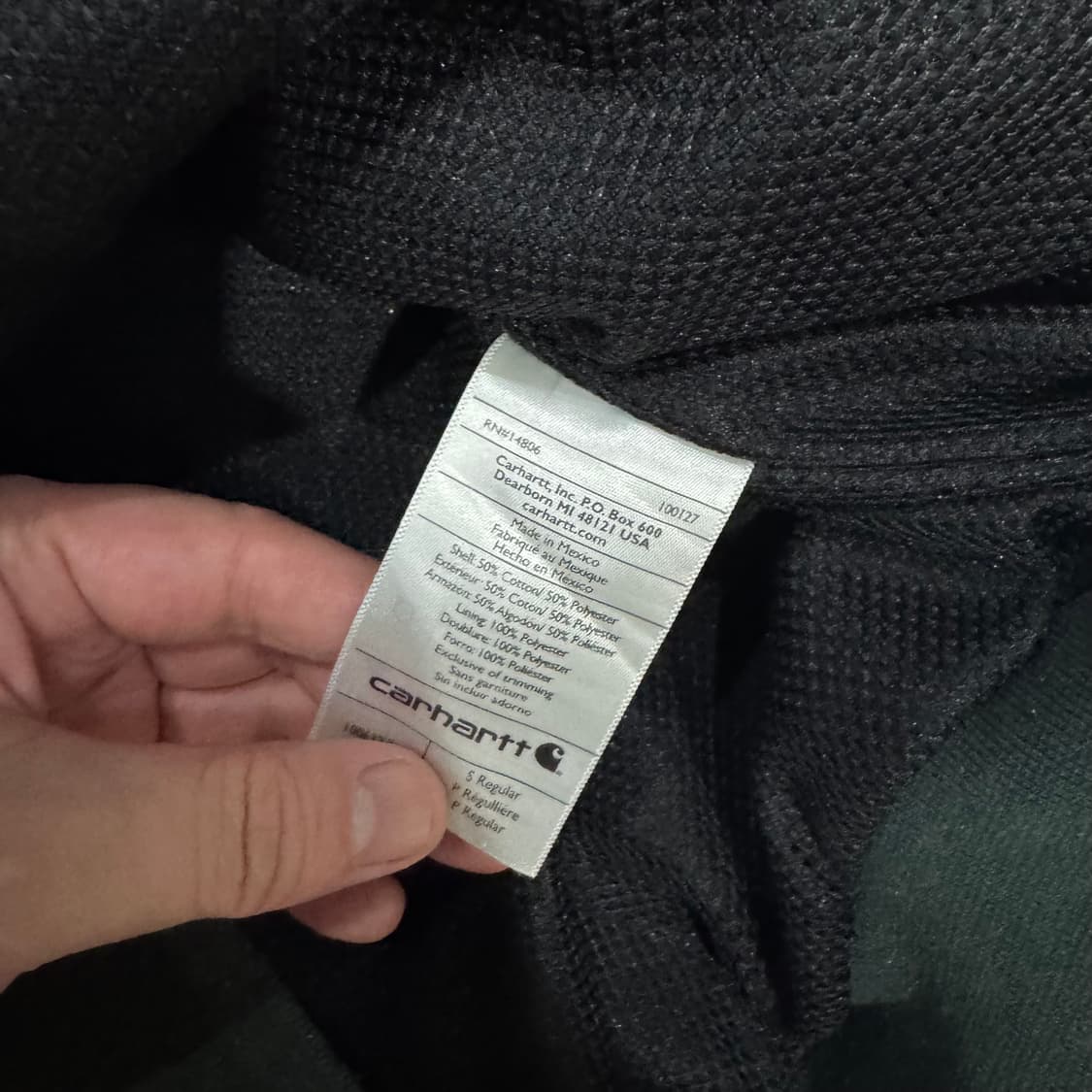 칼하트 남녀공용 후드집업 상품이미지5