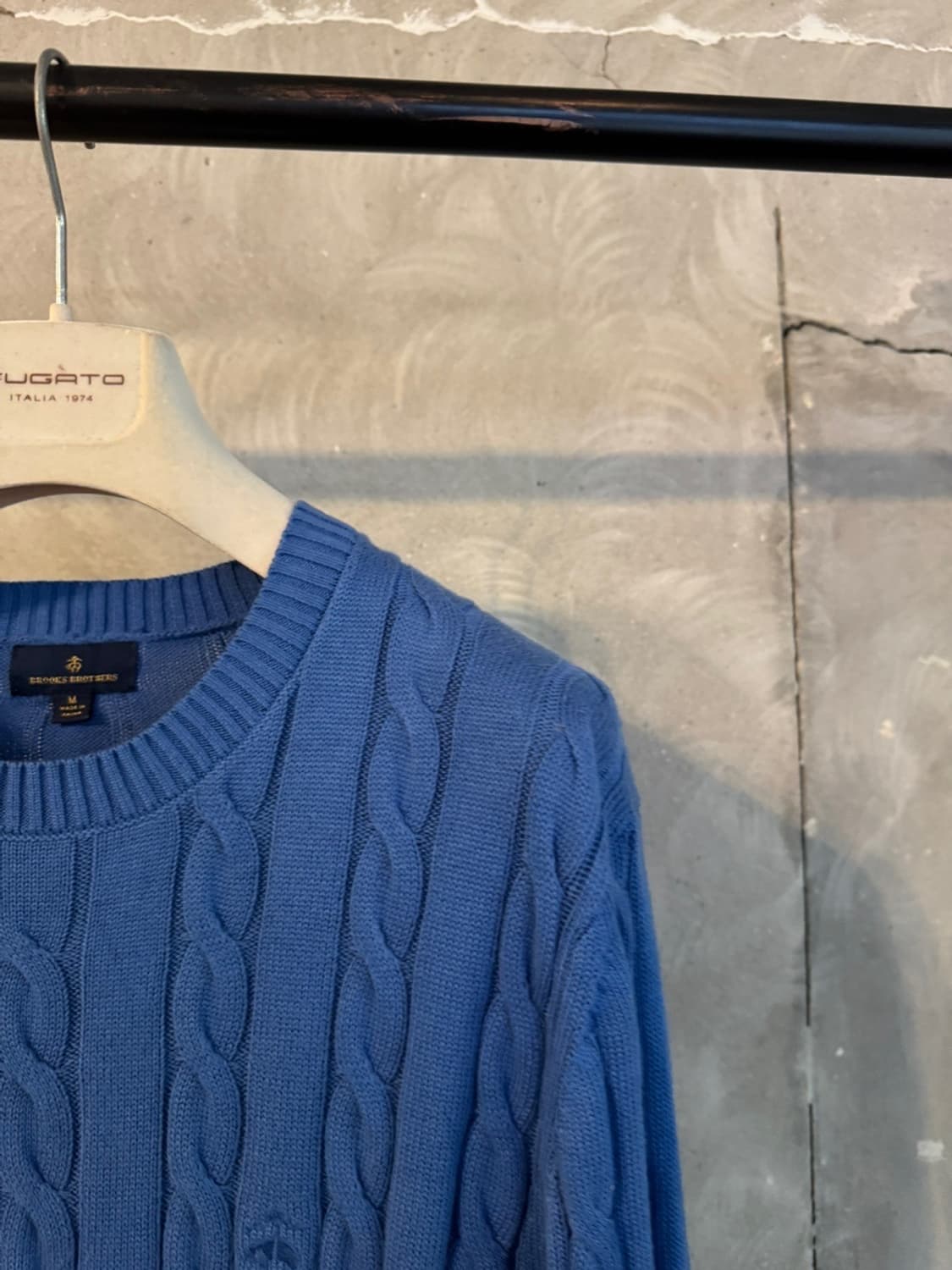 브룩스 브라더스 케이블 니트 100 상품이미지4