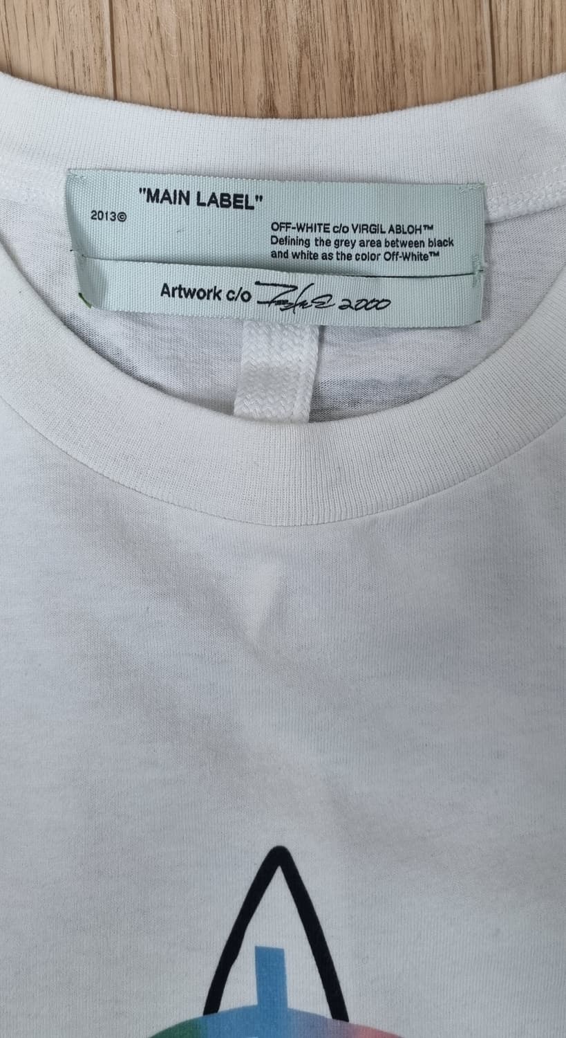 오프화이트 화이트 푸투라 애로우 오버핏s 상품이미지4