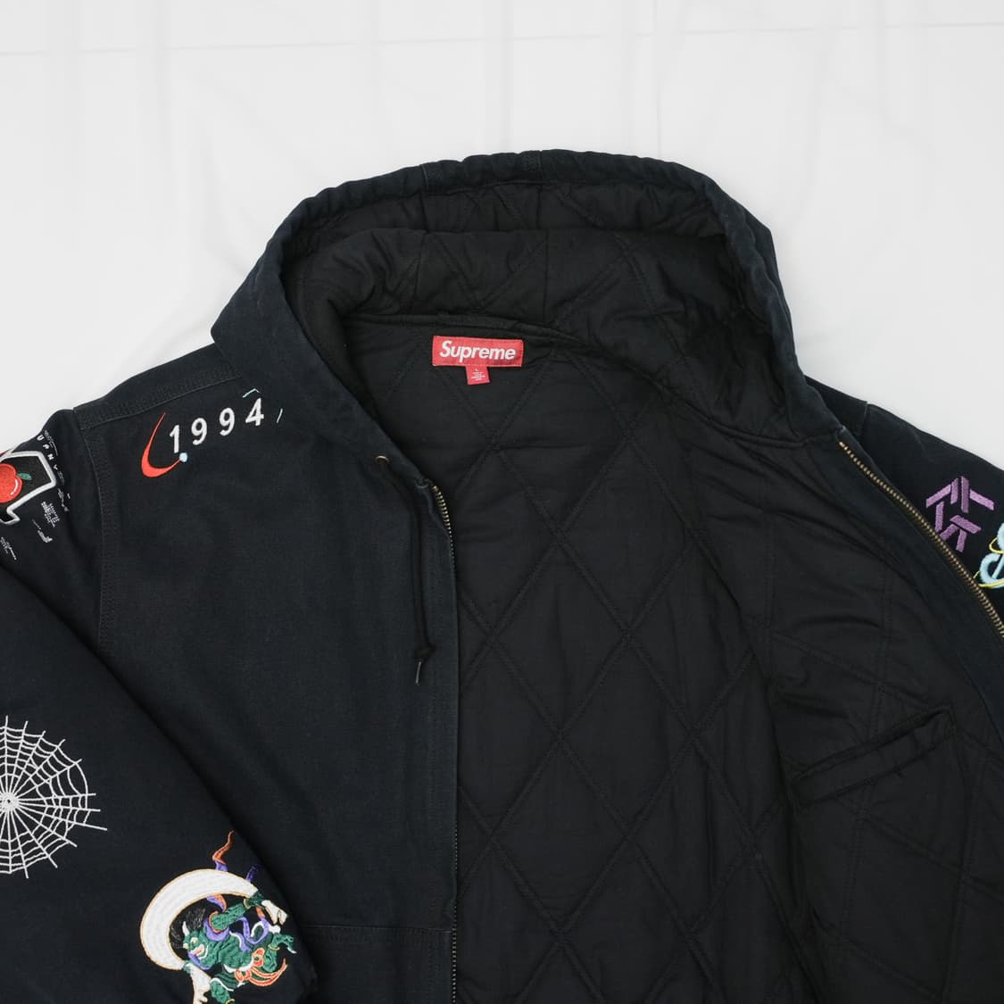 [L] 슈프림 아오이 워크 자켓 블랙 상품이미지5