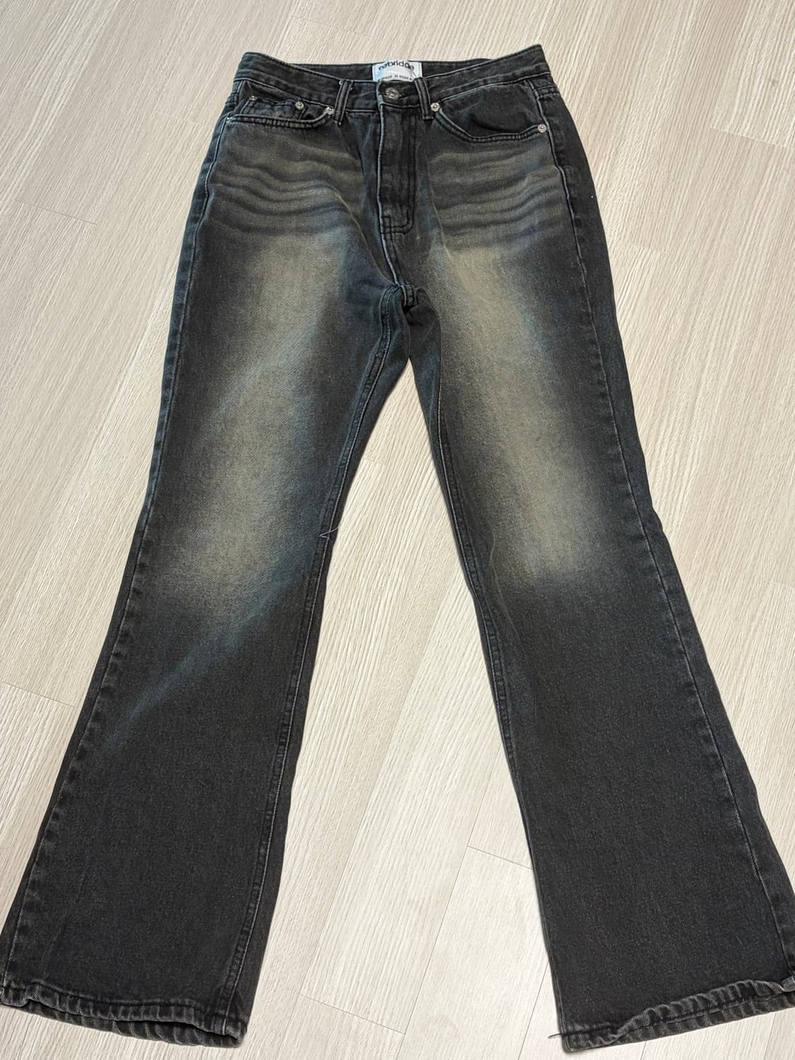 워싱 데님 팬츠 상품이미지1