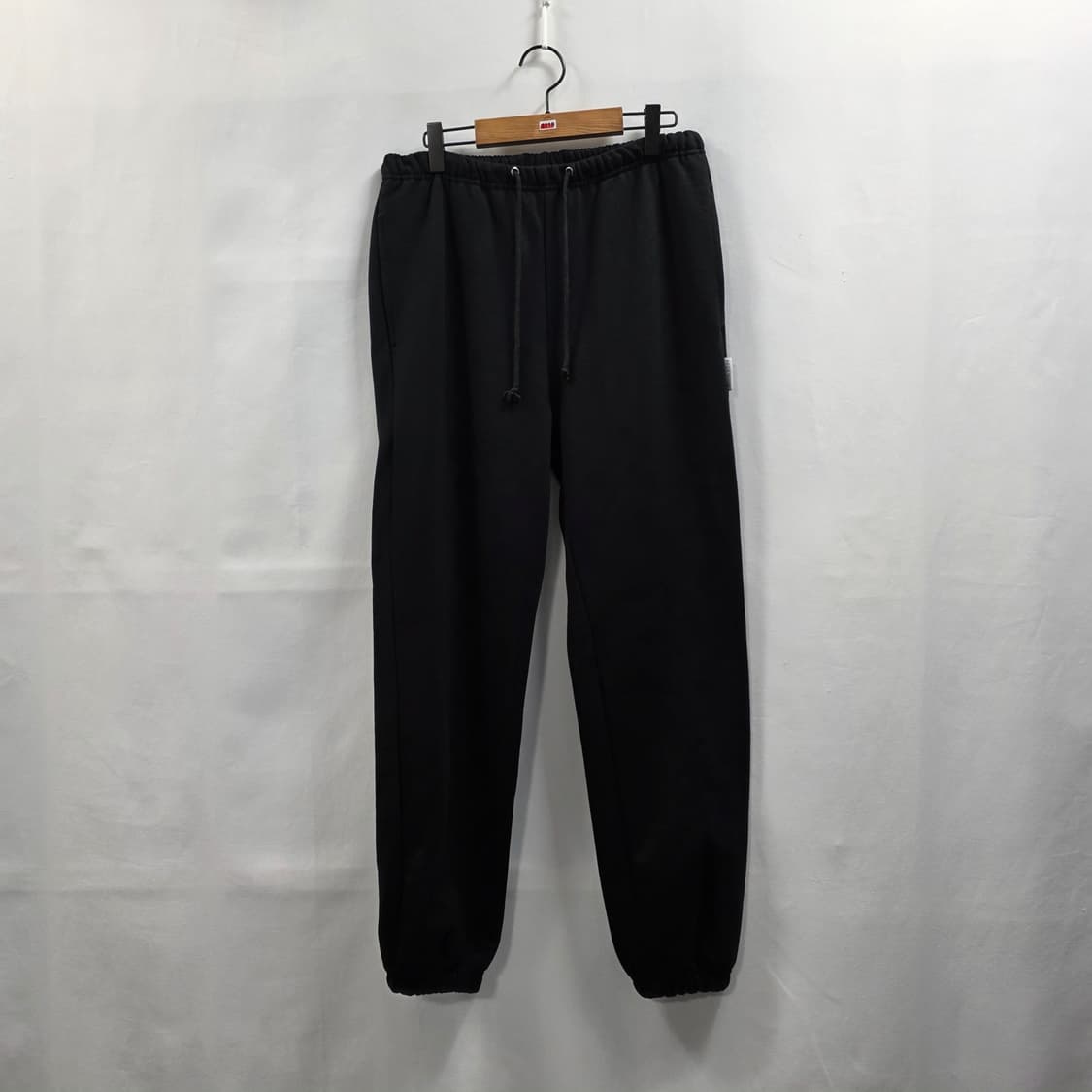 1116 [에이카화이트] 헤비 웨이트 클래식 스웨트팬츠 S / 블랙 상품이미지1