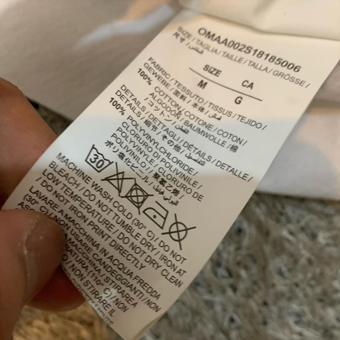 18ss 오프화이트 에로우 반팔티 상품이미지9